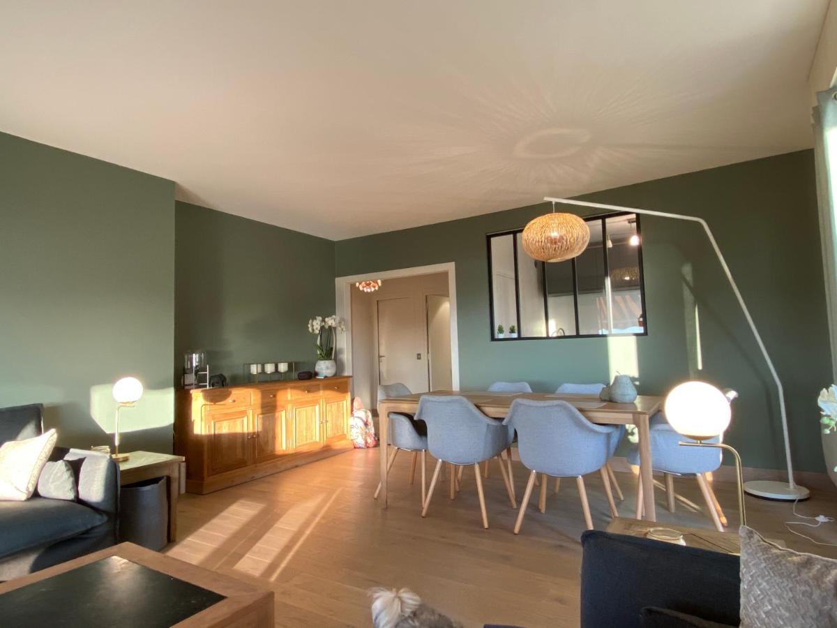 Magnifique Appart Standing Face Mer Centre A Pied Apartment Deauville Luaran gambar